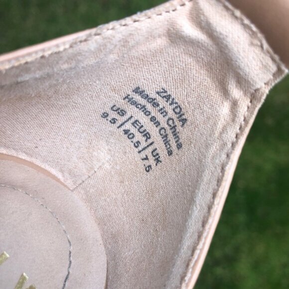 ✨HP✨ SUPER SEXY STRAPPY NUDE SANDALS Women’s Size 9.5 - Picture 7 of 9